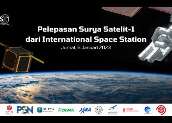 Surya Satelit-1 Berhasil Masuk ke Lingkaran Orbit Luar Angkasa