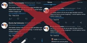 Awas! Ada Akun Twitter Palsu, Begini Ciri-Ciri Akun Resmi KAI