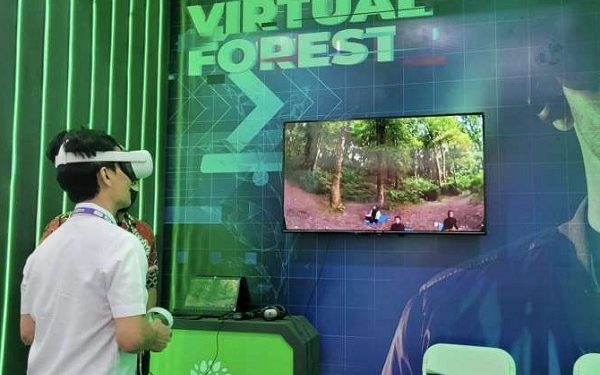 Keren! Perhutani Hadirkan Virtual Forest di Indonesia Metaverse Show 2023