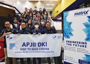 APJII DKI Jakarta Berkunjung ke MDC JK3 Plaza Kuningan Milik Matrix NAP Info