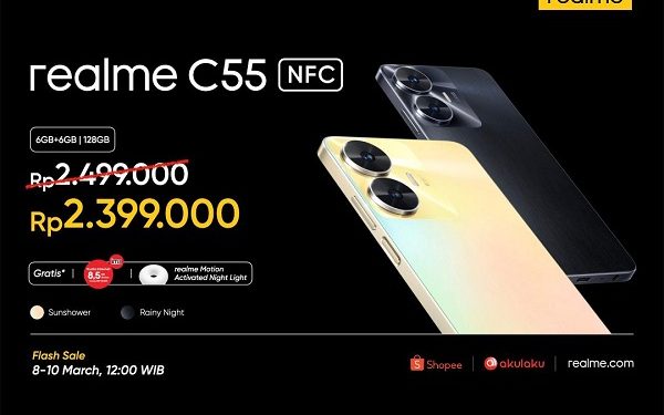 Serba ‘Champion’, Ini Jajaran Fitur Andalan realme C55 NFC