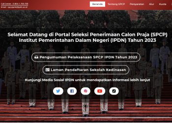 Cara Mendaftar Masuk IPDN Tahun 2023