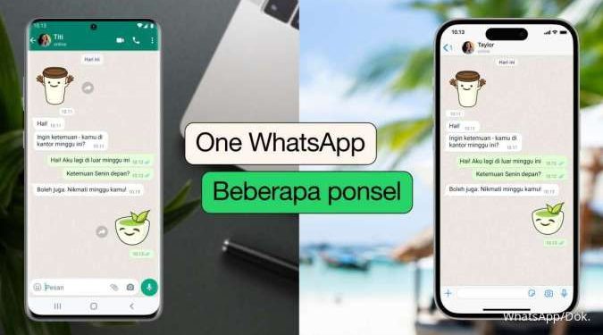 Asyik, Satu Akun WhatsApp Bisa untuk 4 Ponsel Sekaligus