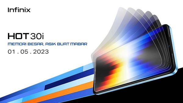 Infinix Hot 30i Segera Meluncur di Indonesia, Unggulkan ROM & RAM Besar