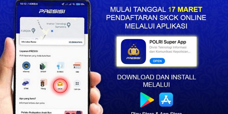 Begini Cara Membuat SKCK Secara Online Pakai Aplikasi Presisi