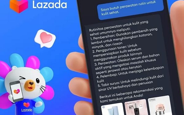 LazzieChat, Chatbot eCommerce Berbasis AI Besutan Lazada