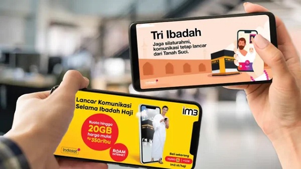 Indosat Rilis Paket Haji, Kuota Besar dengan Harga Terjangkau