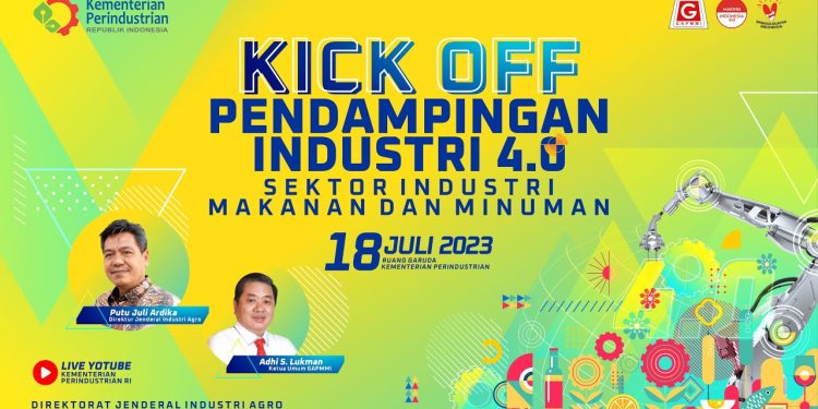 Kick Off Pendampingan Industri 4.0 Sektor Industri Makanan dan Minuman