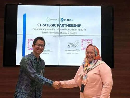 Kolaborasi Peruri & Paper.id Optimalkan Efisiensi Bisnis dengan Solusi E-Invoice