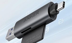 ANKER A8326, Card Reader dengan Dua Konektivitas