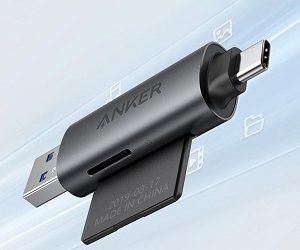 ANKER A8326, Card Reader dengan Dua Konektivitas