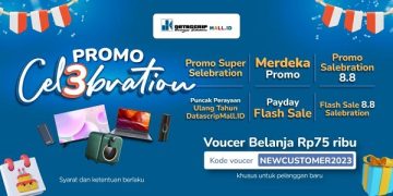 DatascripMall.ID Tebar Promo ‘Cel3bration’ di Bulan Ini