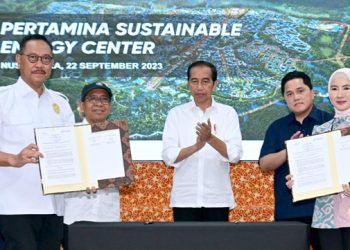 Pertamina- Otorita IKN Teken MoU Pembanguan Pertamina Sustainable Energy Center