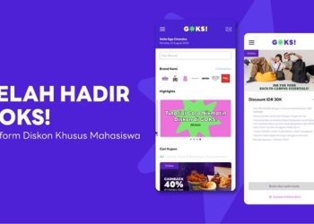 GOKS Aplikasi Diskon Bidik Mahasiswa