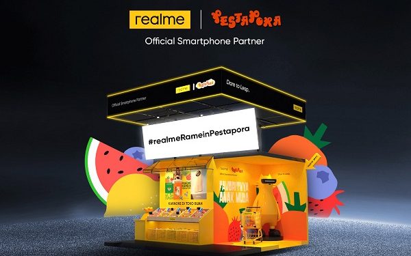 realme Jadi Official Smartphone Partner Pestapora 2023 dan Pangkas Harga realme C55
