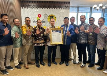 PT Bumi Siak Pusako (BSP) rmenerima Sertifikat SNI ISO 37001:2016