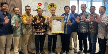 PT Bumi Siak Pusako (BSP) rmenerima Sertifikat SNI ISO 37001:2016