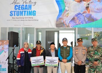 Tekan Prevalensi Stunting, GeoDipa Gelar Pengobatan Gratis Bagi Anak dan Ibu Hamil
