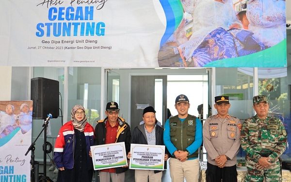 Tekan Prevalensi Stunting, GeoDipa Gelar Pengobatan Gratis Bagi Anak dan Ibu Hamil