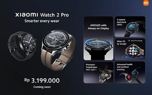 Xiaomi Rilis Watch 2 Pro dan Smart Band 8