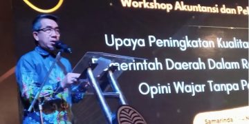 Gelar Workshop, Bupati Kutim Harap Pengelolaan Keuangan Lebih Tertib dan Pertahankan WTP
