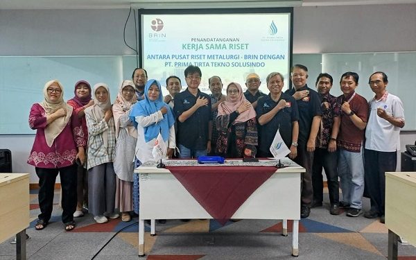PRM-BRIN dan Prima Tirta Tekno Solusindo Berkolaborasi Kembangkan ‘Electric Water Treatment dan Electric Anti Scaling’