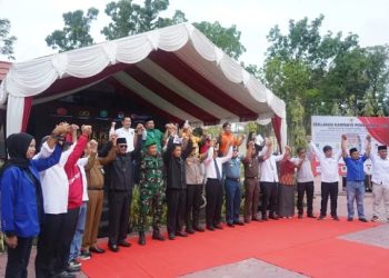 Deklarasi Kampanye Pemilu Damai, Bupati Kutim Harap Pemilu 2024 Berjalan Lancar