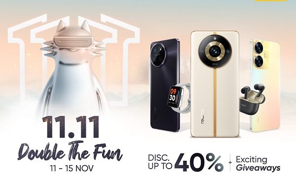 Gelar 11.11 Shopping Extravaganza, realme Berikan Potongan Harga Hingga 40% dan Aneka Promo Spesial