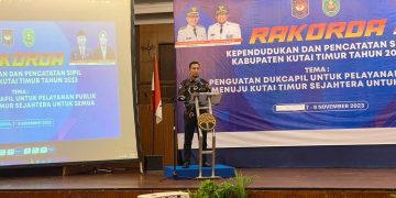 Kabid Pelayanan Penduduk Disdukcapil Kutim Muhammad Syarif