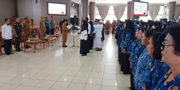 Sebanyak 586 PNS Ambil Sumpah dan 84 PPPK Optimalisasi Terima SK Pengangkatan Dipimpin Bupati Ardiansyah