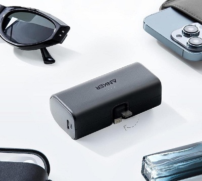 ANKER PowerCore Nano, Powerbank dengan Konektor Lightning untuk iPhone
