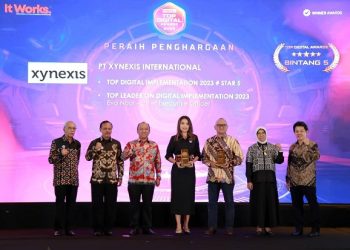Xynexis Raih TOP Digital Awards 2023 # Stars 5