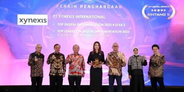 Xynexis Raih TOP Digital Awards 2023 # Stars 5