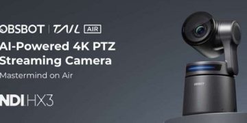 OBSBOT Tail Air, Kamera Streaming PTZ 4K Berteknologi AI Kini Hadir di Indonesia