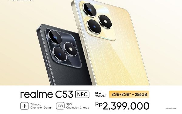 realme C53 Varian 8GB+8GB|256GB Sudah Tersedia, Harga Rp2,3 Jutaan