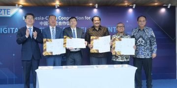 Kembangkan Ekositem Digital di Indonesia, ZTE Teken MoU dengan CIC, MASTEL dan Telkom University