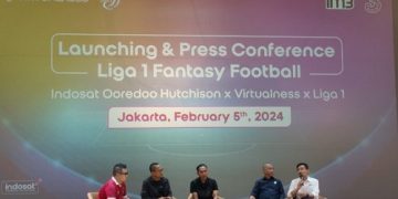 Gandeng Virtualness, Indosat Luncurkan Game Liga 1 Fantasy Football