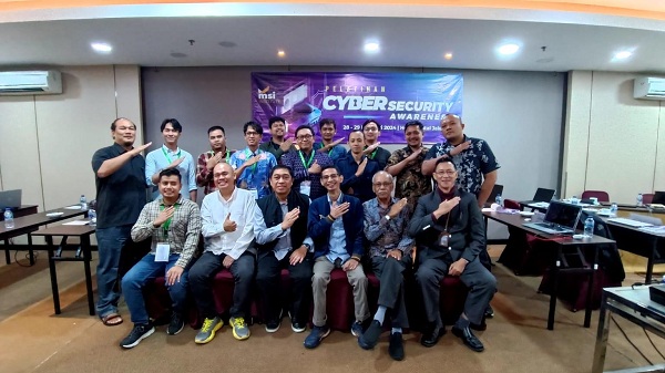 Datangkan Pembicara Mumpuni, MSI Institute Sukses Gelar Pelatihan ‘Cyber Security Awareness’