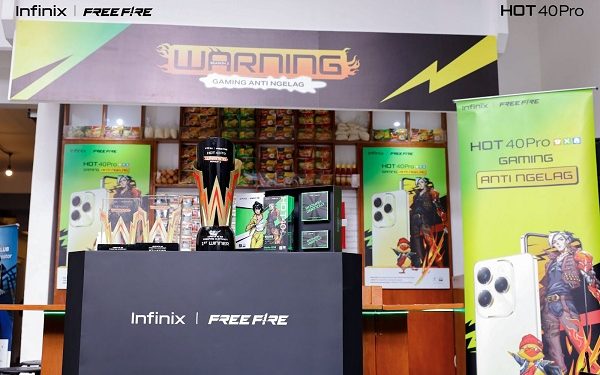 Ramaikan Peluncuran HOT 40 Pro, Infinix Gelar Warung Infinix Gaming Musim Kedua