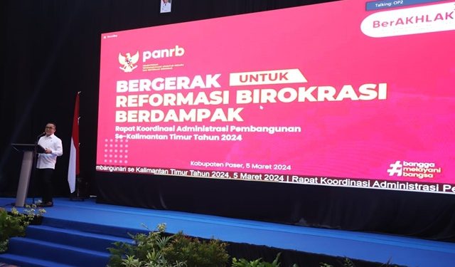 MenpanRB Ajak Jajaran Pemda Kaltim Tingkatkan Digital Leadership
