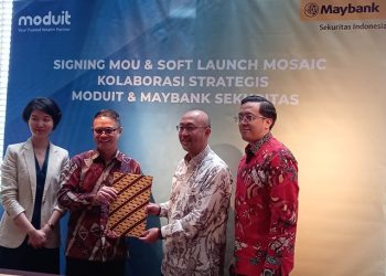Fintech Moduit Jalin Maybank Sekuritas Hadirkan Layanan Inovatif MOSAIC