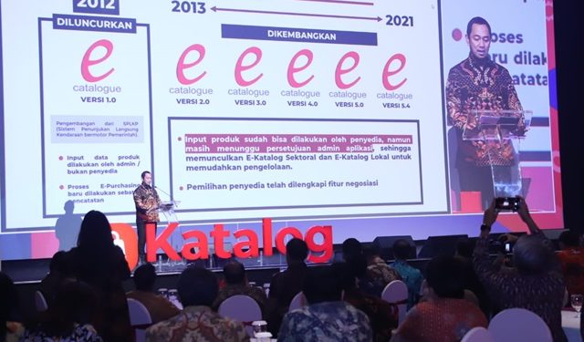 LKPP Sempurnakan e-Katalog Launching Versi V6