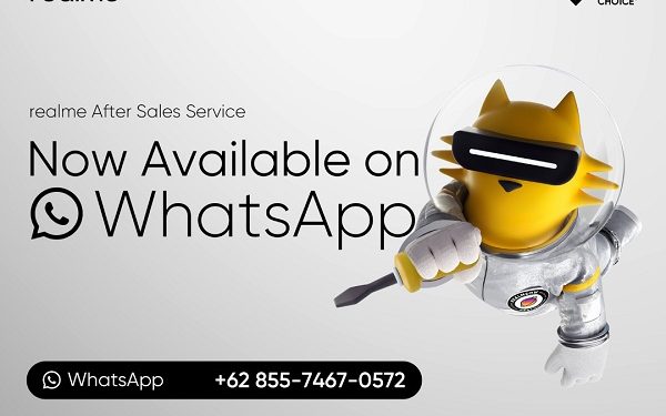 Asyik! Layanan Purna Jual realme Bisa Diakses Lewat WhatsApp