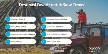 Ini Daftar Destinasi Favorit untuk Slow Travel Versi Agoda