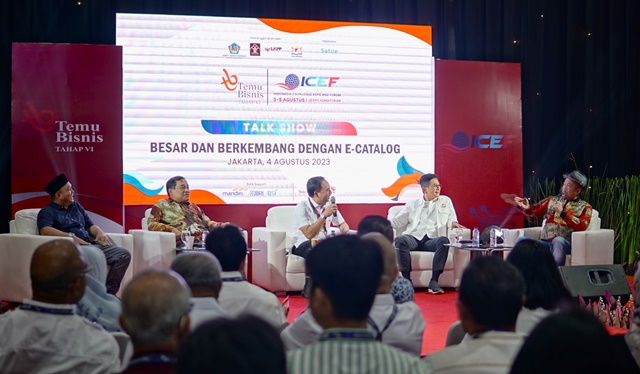 LKPP -Kadin Jadikan ICEF 2024 Ajang Belanja Produk Pemerintah