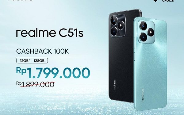 Turun Harga, realme C51s Siap Jadi Pilihan Anak Muda di Kelas Sejutaan