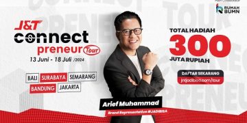 Perkuat Ekosistem Bisnis Lokal, J&T Express Gelar Program J&T Connect Preneur Tour