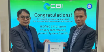 CBI Raih Sertifikat ISO 27701