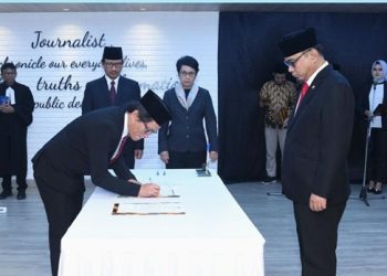 Lantik Pesan Dirjen Aptika Baru, Ini Pesan Menkominfo
