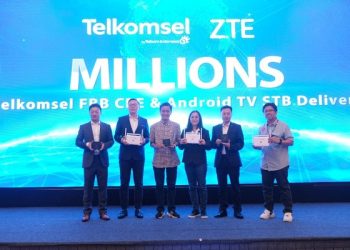 ZTE dan Telkomsel Sukses Distribusikan Jutaan Perangkat Home Terminal